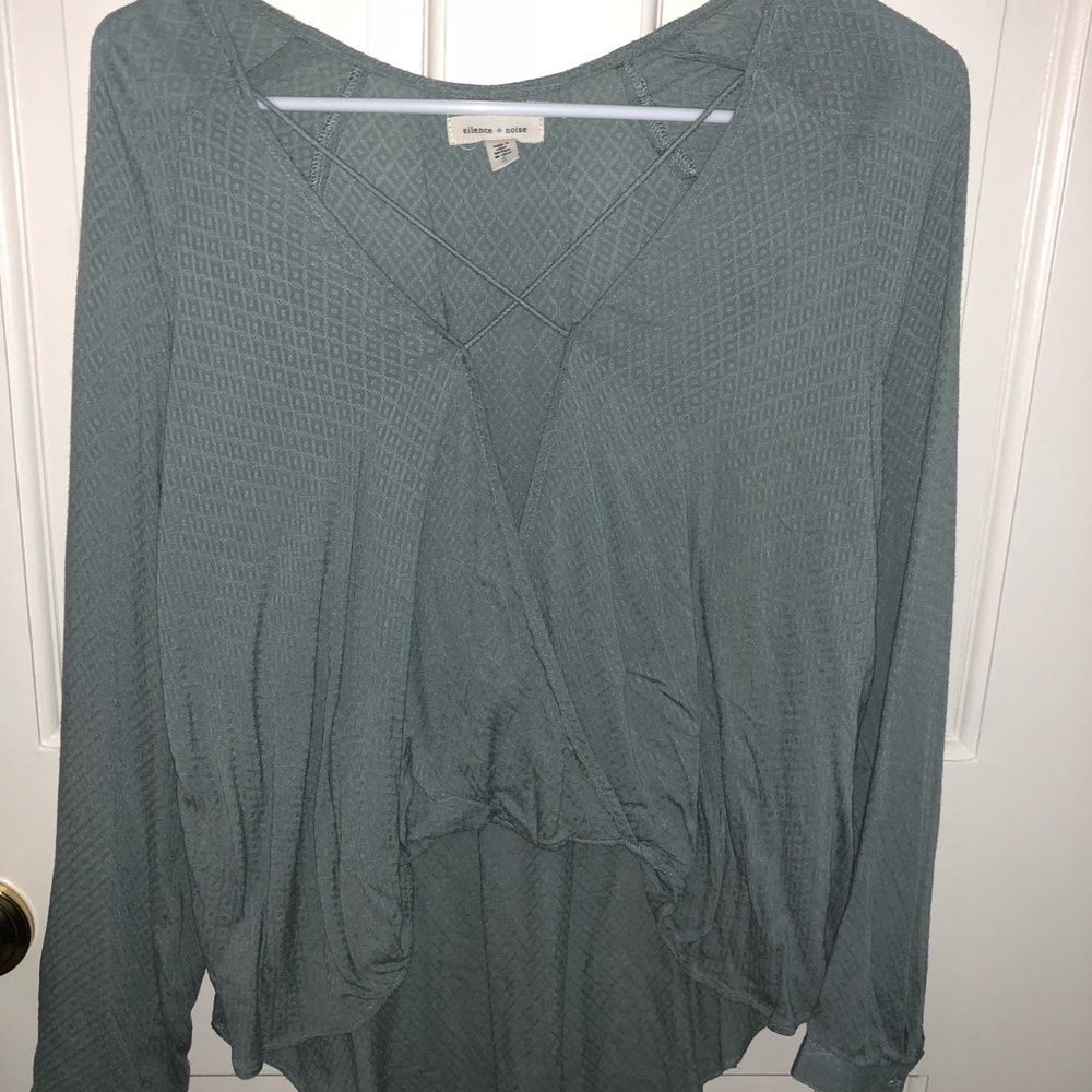 Silence + Noise Criss Cross Top